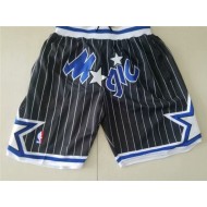 Orlando Magic Just Don "Magic" Black Basketball Shorts