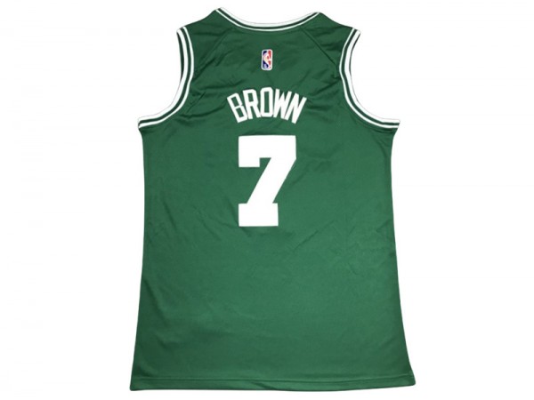 Boston Celtics #7 Jaylen Brown Green Jersey