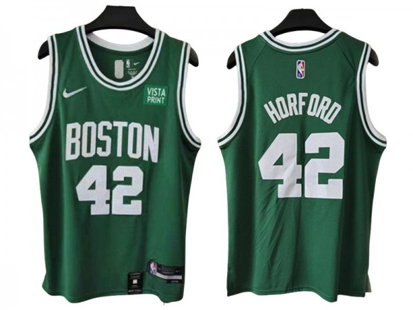 Boston Celtics #42 Al Horford Green Swingman Jersey