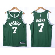 Boston Celtics #7 Jaylen Brown 2022-23 Green Classic Edition Swingman Jersey