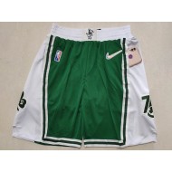 Boston Celtics Green 75th Anniversary Basketball Shorts