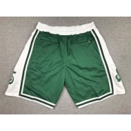 Boston Celtics "Celtics" Green 75th Anniversary Basketball Shorts