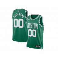 Custom Boston Celtics Green Icon Edition Swingman Jersey