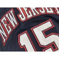 M&N New Jersey Nets #15 Vince Carter Navy 2006-07 Embroider Edition Jersey