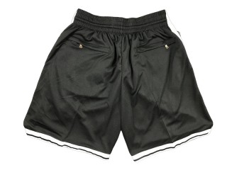 Brooklyn Nets Black Basketball Shorts