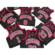 Chicago Bulls Black City Edition Fastbreak Replica Jersey