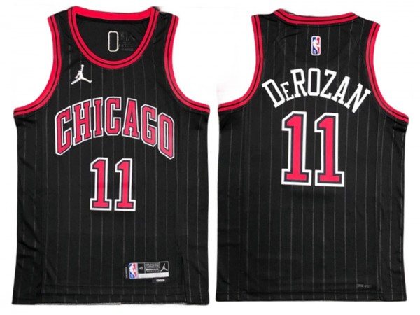 Chicago Bulls Black City Edition Fastbreak Replica Jersey