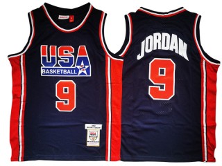 M&N Michael Jordan USA 1992 Dream Team Jersey - Navy