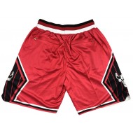 Chicago Bulls Red Basketball Shorts