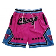 Chicago Bulls Pink Basketball Shorts