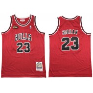 M&N Chicago Bulls #23 Michael Jordan Red 1997/98 Hardwood Classic Jersey