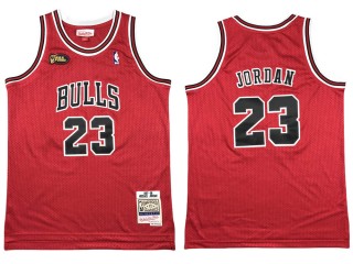 M&N Chicago Bulls #23 Michael Jordan Red 1997/98 Hardwood Classic Jersey