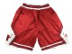 Chicago Bulls "BULLS" Red Basketball Shorts