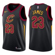 Cleveland Cavaliers #23 LeBron James Black Jersey