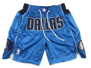 Dallas Mavericks Blue Basketball Shorts