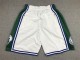 Dallas Mavericks White City Edition Shorts