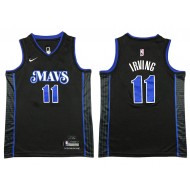 Dallas Mavericks #11 Kyrie Irving Black 2023/24 City Edition Swingman Jersey