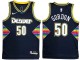 Denver Nuggets Navy City Edition Fast Break Replica Jersey