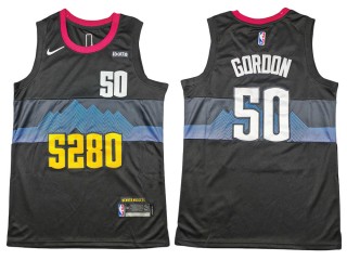 Denver Nuggets #50 Aaron Gordon Black Swingman Jersey