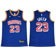 Golden State Warriors #23 Draymond Green Blue 2021/22 Classic Edition Swingman Jersey