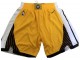 Golden State Warriors Yellow Basketball Shorts