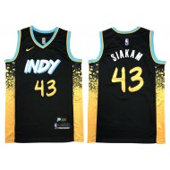 Indiana Pacers #43 Pascal Siakam Black 2023/24 City Edition Swingman Jersey	