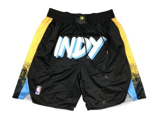 Indiana Pacers Black 2023/24 City Edition Swingman Shorts