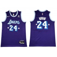 Los Angeles Lakers #24 Kobe Bryant Purple 2021/22 City Edition Swingman Jersey