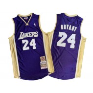 M&N Los Angeles Lakers #24 Kobe Bryant 1996/2006 Hardwood Classics Jersey - Gold/Purple