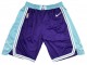 Los Angeles Lakers Purple 75th Anniversary City Edition Basketball Shorts