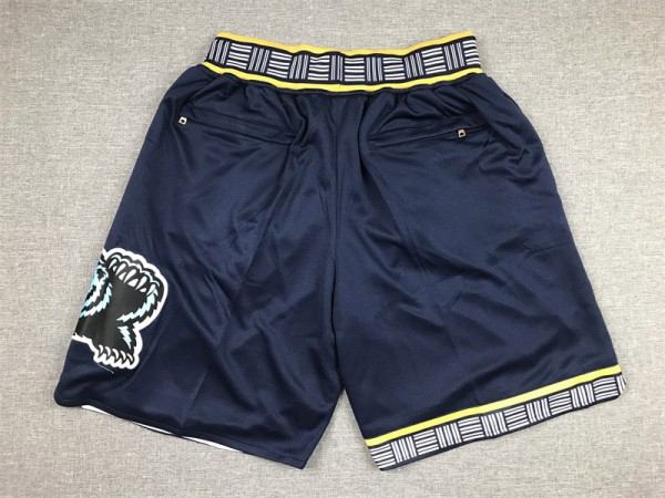 Memphis Grizzlies Navy City Edition Basketball Shorts