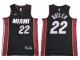 Miami Heat #22 Jimmy Butler Black Embroider Jersey