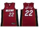 Miami Heat #22 Jimmy Butler Red Embroider Jersey