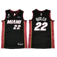 Miami Heat #22 Jimmy Butler Black Swingman Jersey