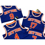 New York Knicks Blue & White Fastbreak Replica Jersey