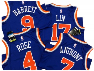 New York Knicks Blue & White Fastbreak Replica Jersey