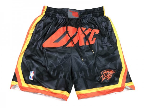 Oklahoma City Thunder Navy 2023/24 City Edition Shorts