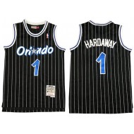 M&N Orlando Magic #1 Anfernee Hardaway Black 1993/94 Hardwood Classics Jersey