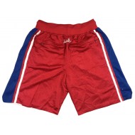 Philadelphia 76ers Red Vintage Basketball Shorts