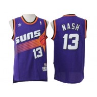 Phoenix Suns #13 Steve Nash Purple Hardwood Classic Jersey