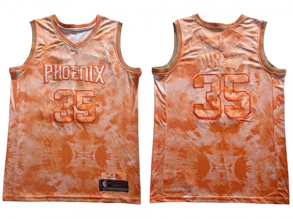 Phoenix Suns #35 Kevin Durant Orange Select Series Swingman Jersey