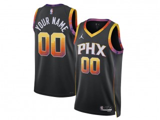 Custom Phoenix Suns Black Statement Edition 2022/23 Jersey