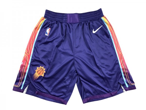 Phoenix Suns Purple 2023/24 City Edition Basketball Shorts