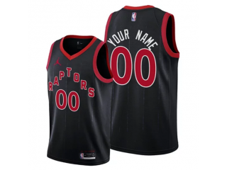 Custom Toronto Raptors Black Statement Edition Jersey