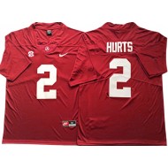 Alabama Crimson Tide #2 Jalen Hurts Red Football Jersey