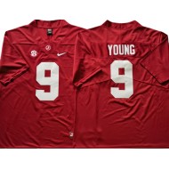 Alabama Crimson Tide #9 BRYCE YOUNG Red Football Jersey