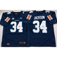 Auburn Tigers #34 Bo Jackson Navy Football Jersey