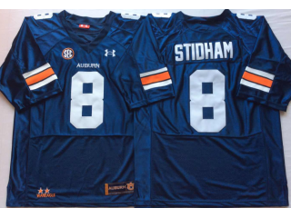 Auburn Tigers #8 Jarrett Stidham Navy Football Jersey