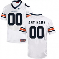 Custom Auburn Tigers White College Football Jersey