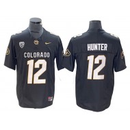 Colorado Buffaloes #12 Travis Hunter Black Vapor F.U.S.E. Limited Jersey